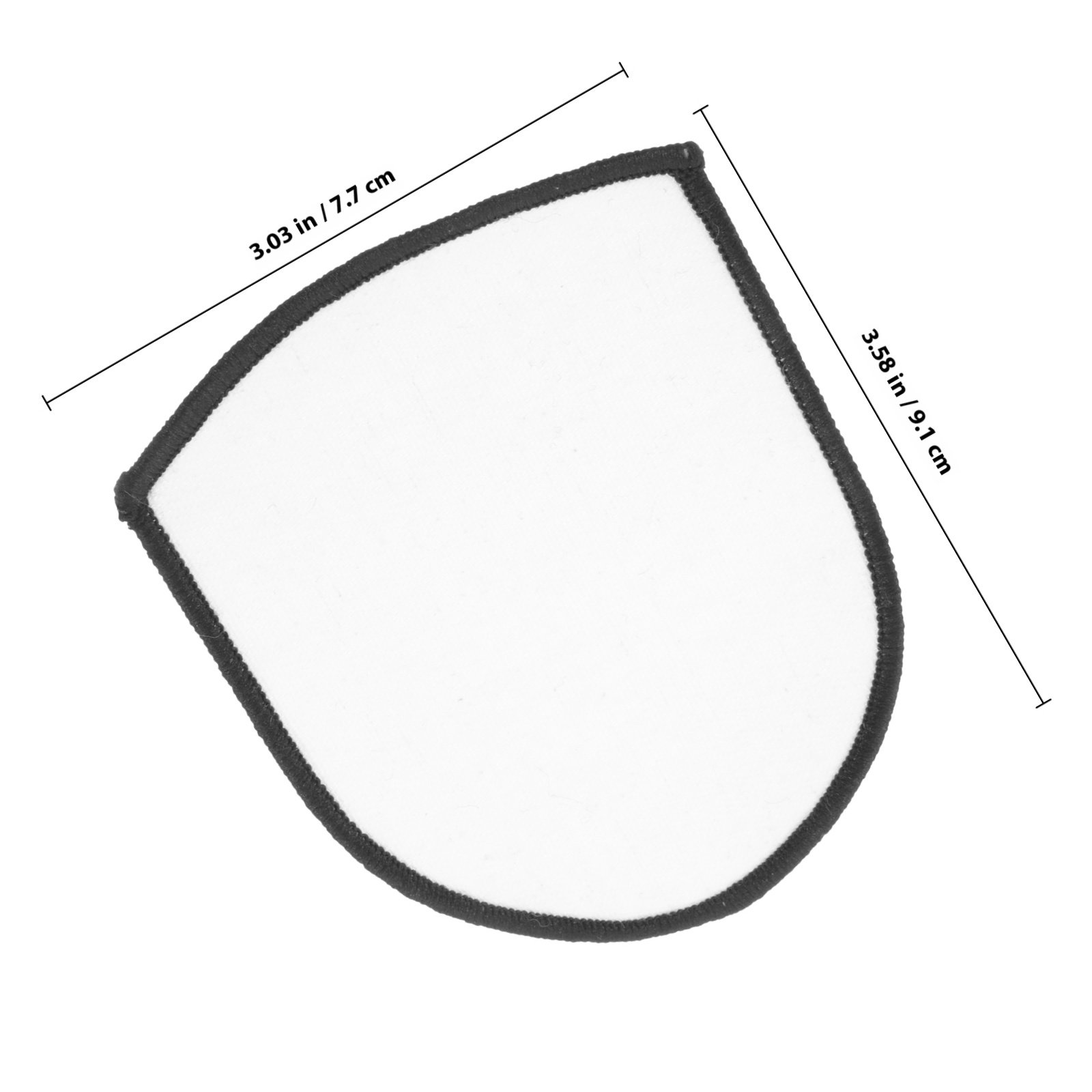 10個入り DIY 無地昇華プリント用ワッペン、アイロンで貼 - Hat Sublimation Blank のレビューと価格