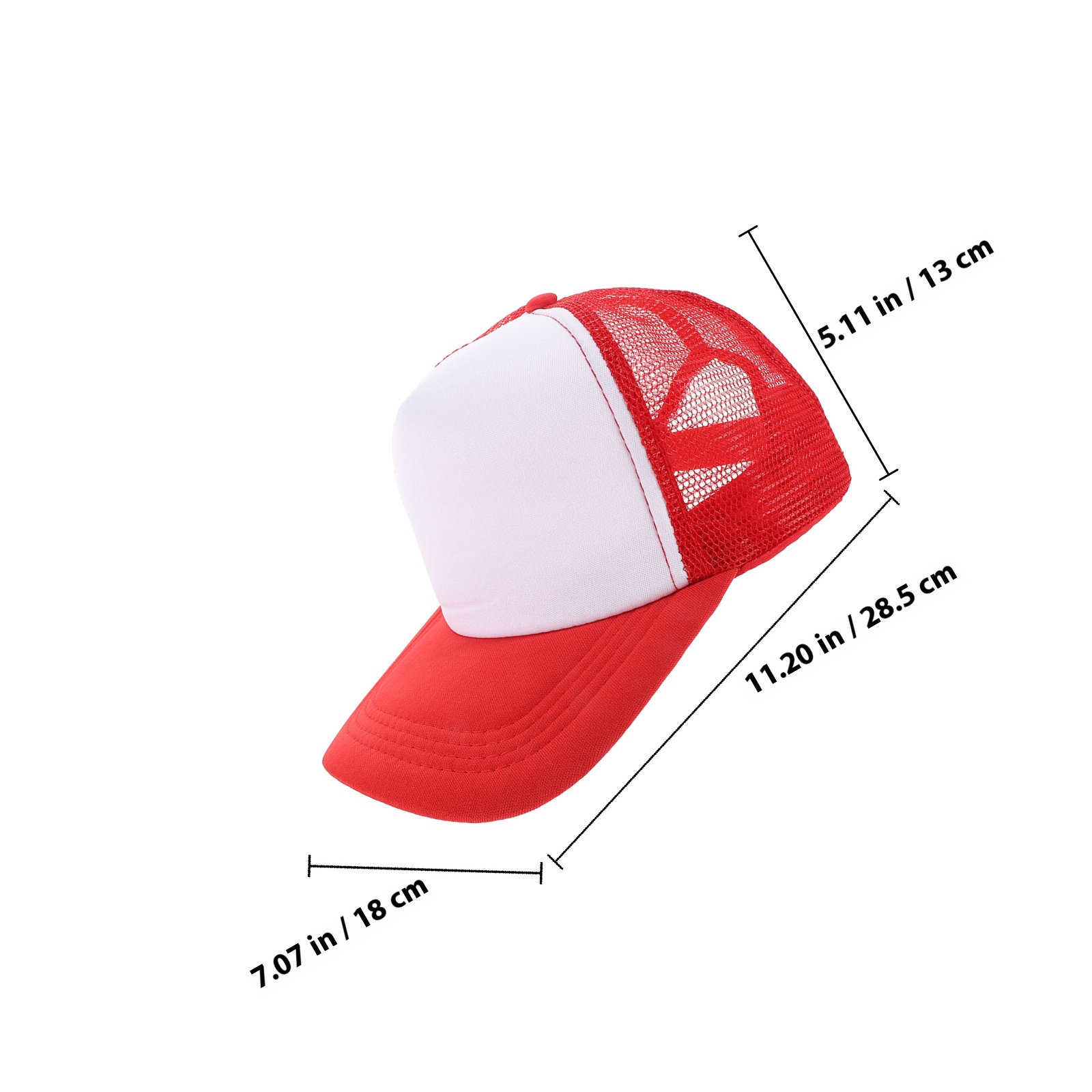10個入り、無地のメッシュ素材の野球帽。昇華プリント用、熱転 - Hat Sublimation Blank のレビューと価格
