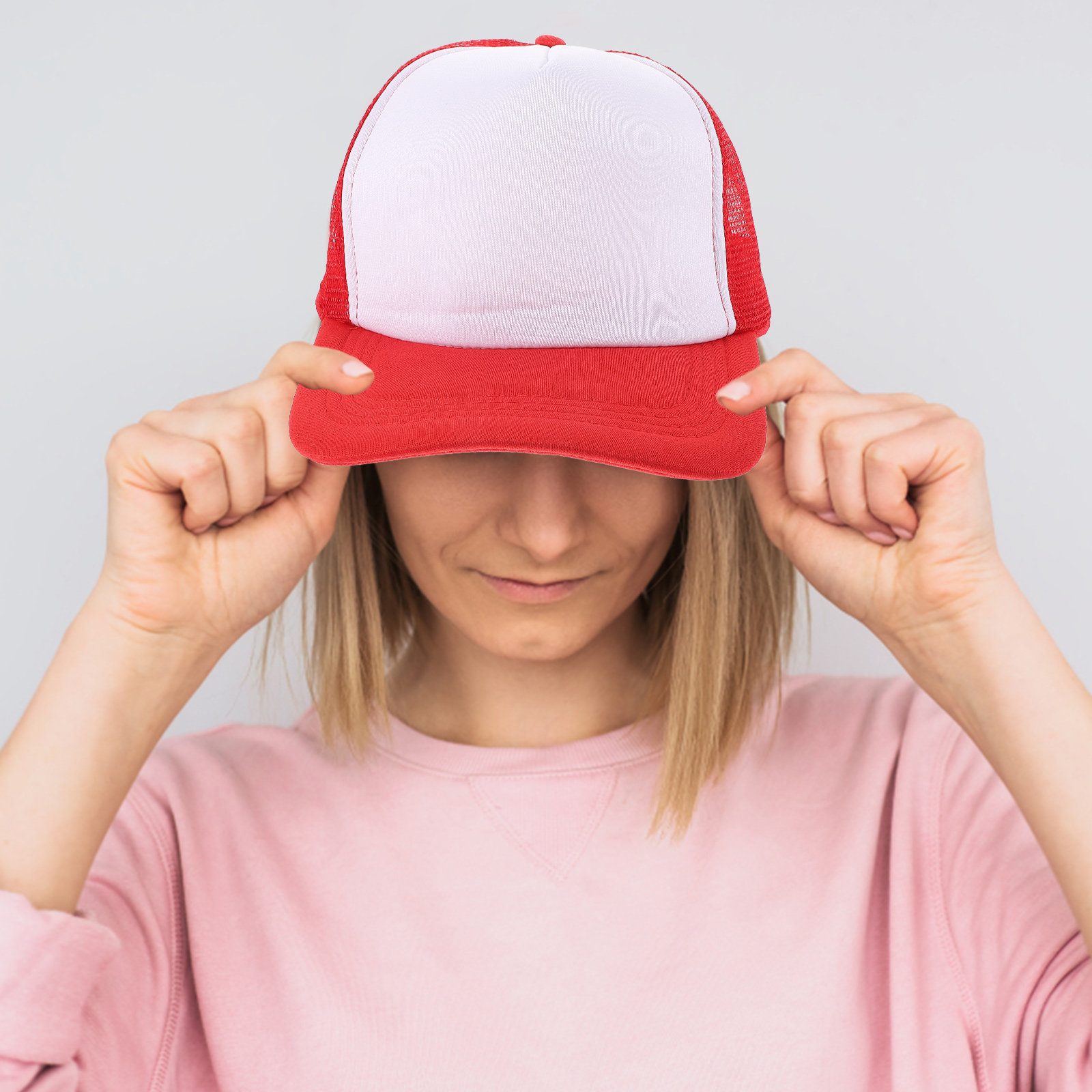 10個入り、無地のメッシュ素材の野球帽。昇華プリント用、熱転 - Hat Sublimation Blank のレビューと価格