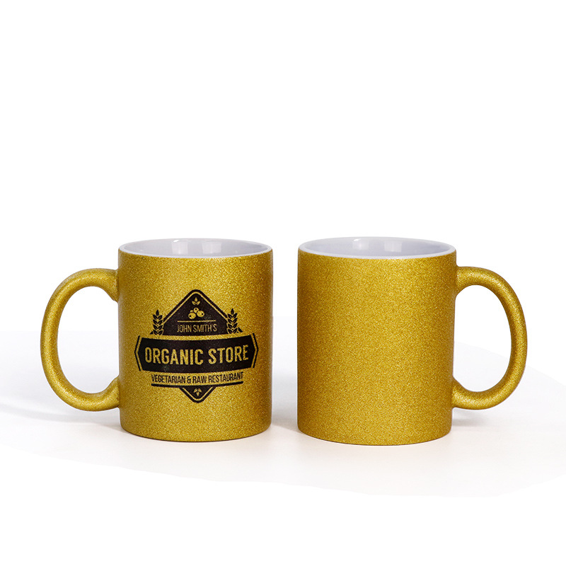 パーソナライズされた金色のマグカップ,パーソナライズされた写 - Sublimation Mug White のレビューと価格